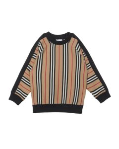 Boy's Lance Icon Stripe Terry Sweatshirt, Size 3-14p