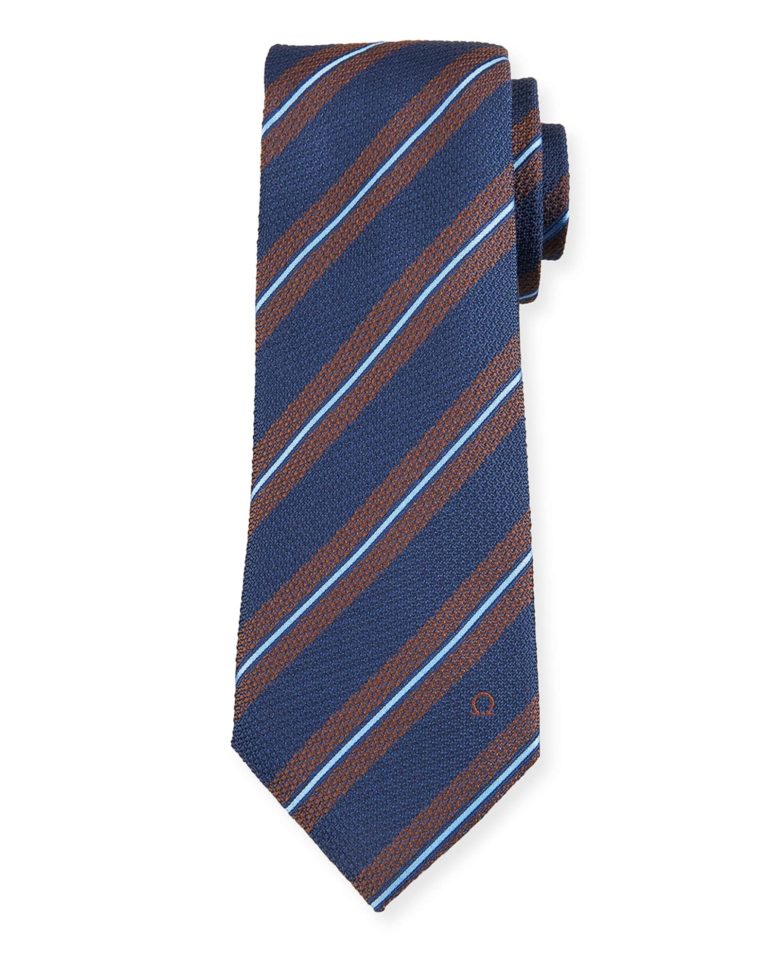 Image of Men's Multi-Stripe Silk Tie
