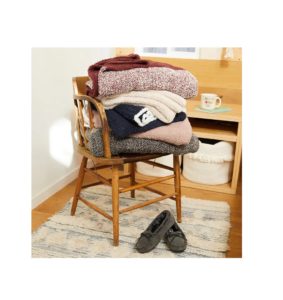 CozyChic Rib Trim Throw - 45