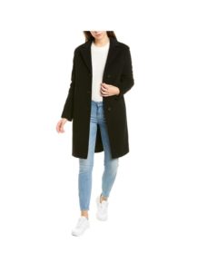 Wool & Cashmere-Blend Coat