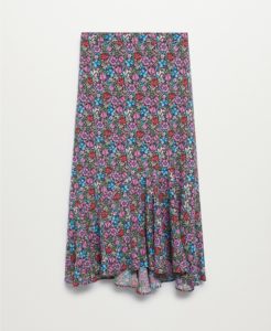 Women's Floral Print Skirtp