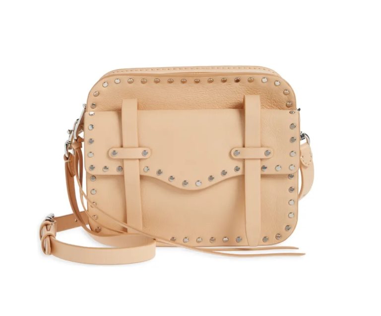 Image of Nanine Leather Crossbody Bag