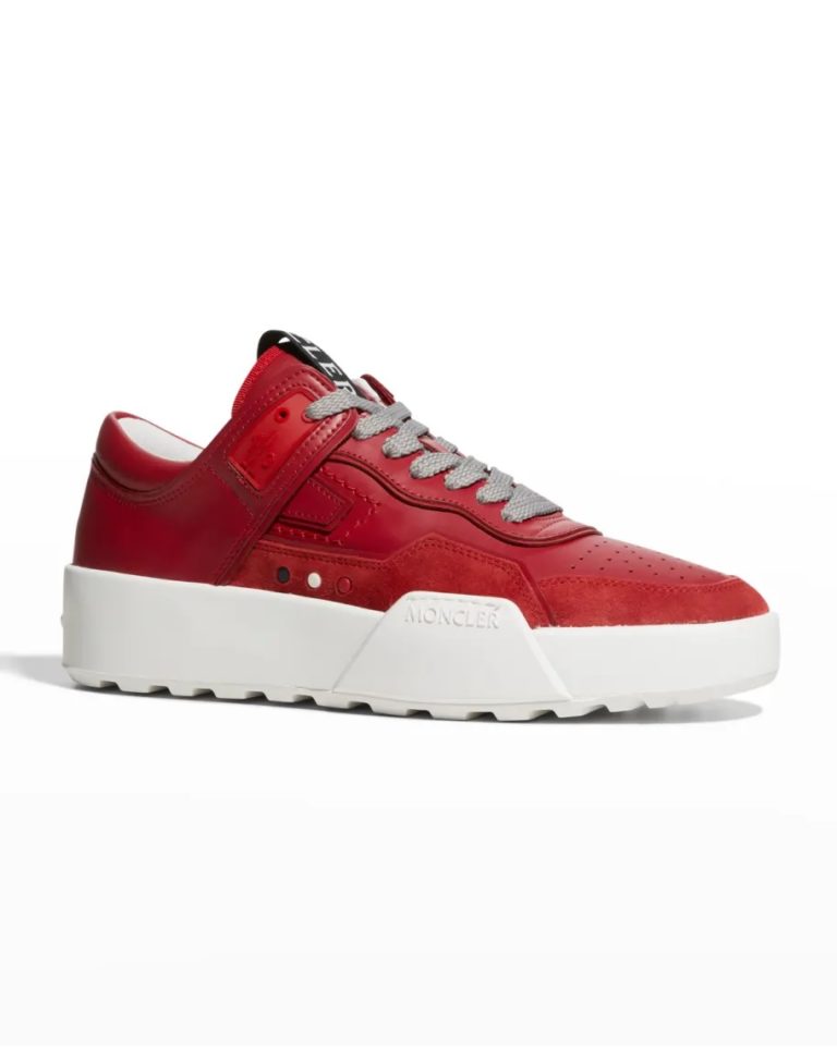 Image of Men's Promyx Space Platform Low-Top Sneakers, Red