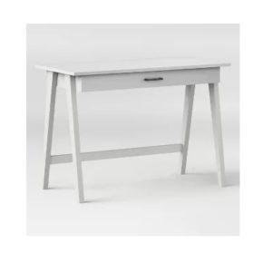 Wood Writing Desk with Drawer