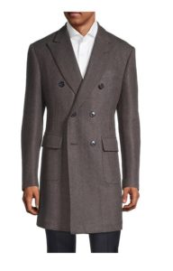 Double Face Wool Double Breasted Jacket