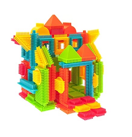 Image of 120pcs Bristle Shape 3D Building Blocks