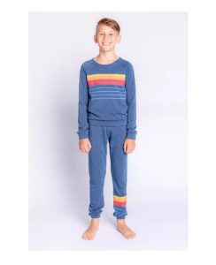 Unisex Stay Cozy Fleece Pajama Set - Big Kid