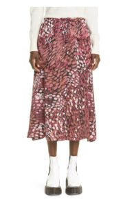 Tandy Dot Print Satin Skirt size 2-4