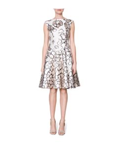 Pebble Jacquard A-Line Party Dress size 12