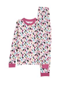 Kids' Fitted Two-Piece Pajamas size 2-7