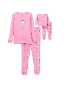 Ballerina Pajama & Matching Doll Pajama Set