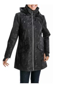 Camo Water-Resistant Hooded Fleece Lined Anorak Jacket
