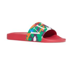 Garavani VLTN Camo Slide Sandal (men size 9)p