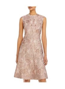 Jacquard A Line Dress 41.5