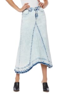 Selma Pieced Denim Midi Skirt size 12p