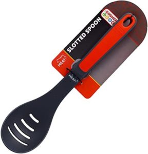 Meat Red Slotted Spoon