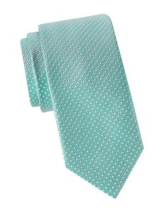 Dot Silk-Foulard Tie