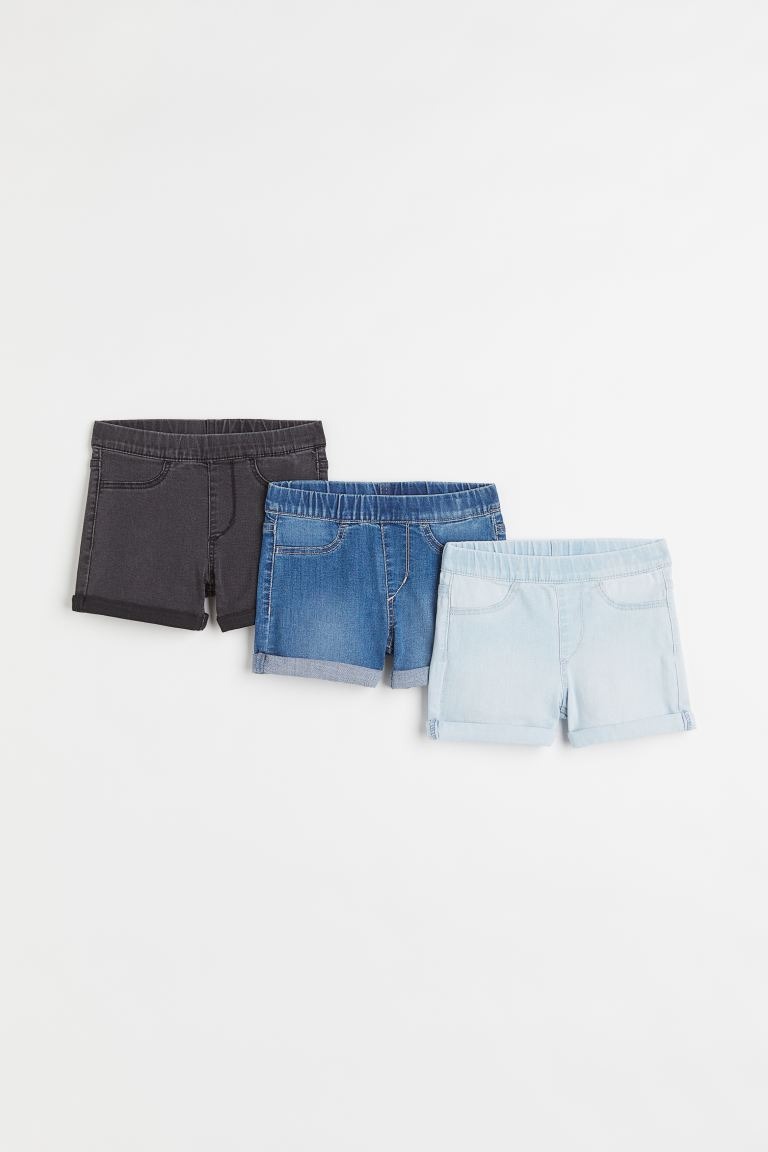 Image of 3-pack Denim Shorts
