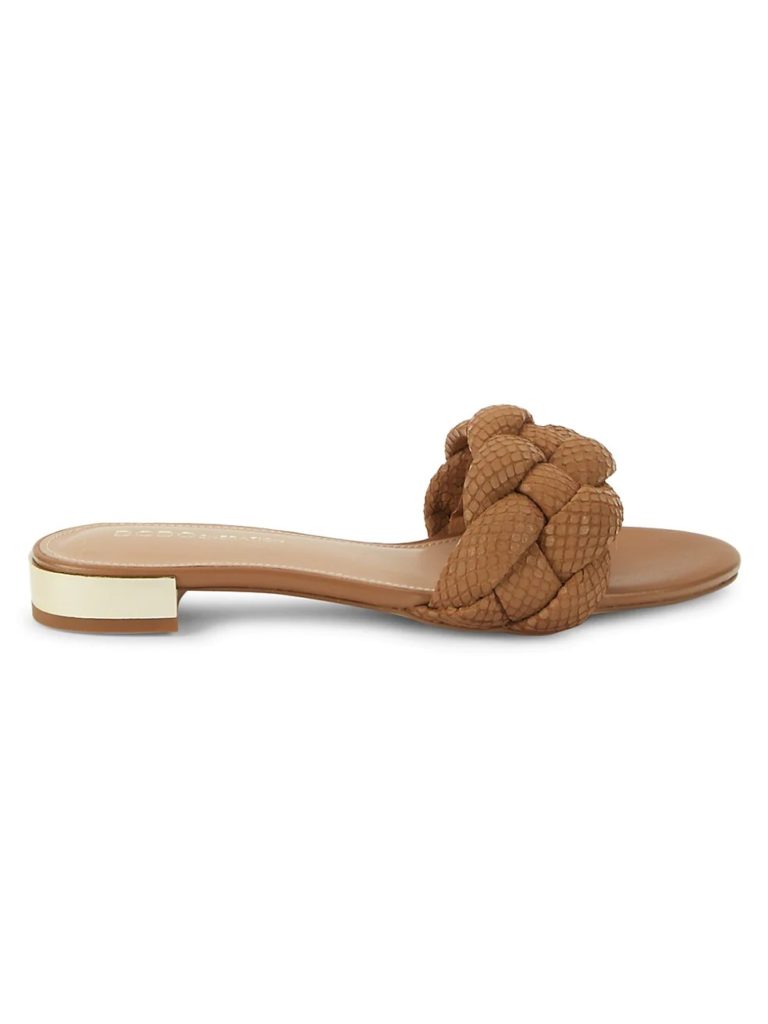 Image of ​Deelo Embossed Leather Sandals