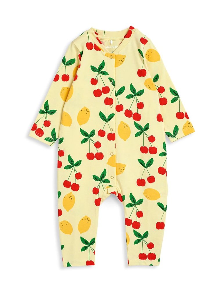 Image of Baby Girl's Cherry Lemonade Jumpsuit