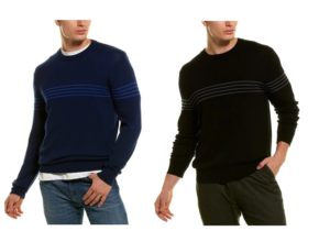 Stripe Wool Crewneck Sweater