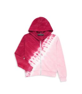 Girl's Phoenix Tie-Dye Zip-Up Hoodie