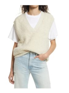 Loopi Fuzzy Sweater Vest