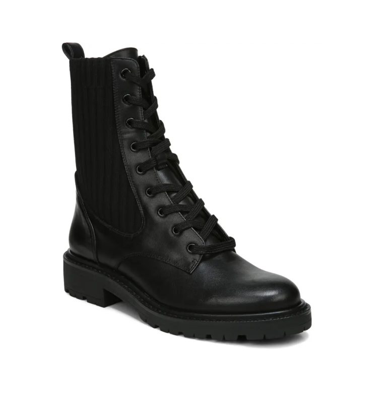 Image of Lydell Mixed Media Combat Boot