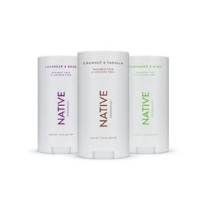 Up to 32% off on Native Natural Deodorant pack of 3