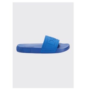 Men's Logo-Embossed Rubber Slide Sandals 55% offp