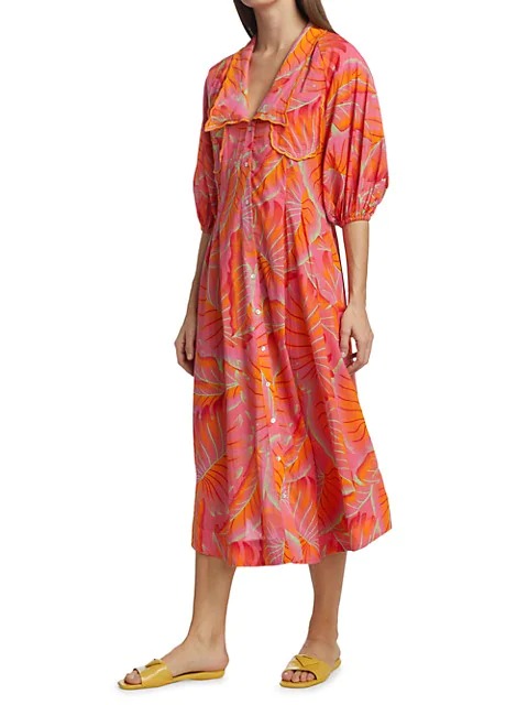 Image of Bright Forest Midi Dress