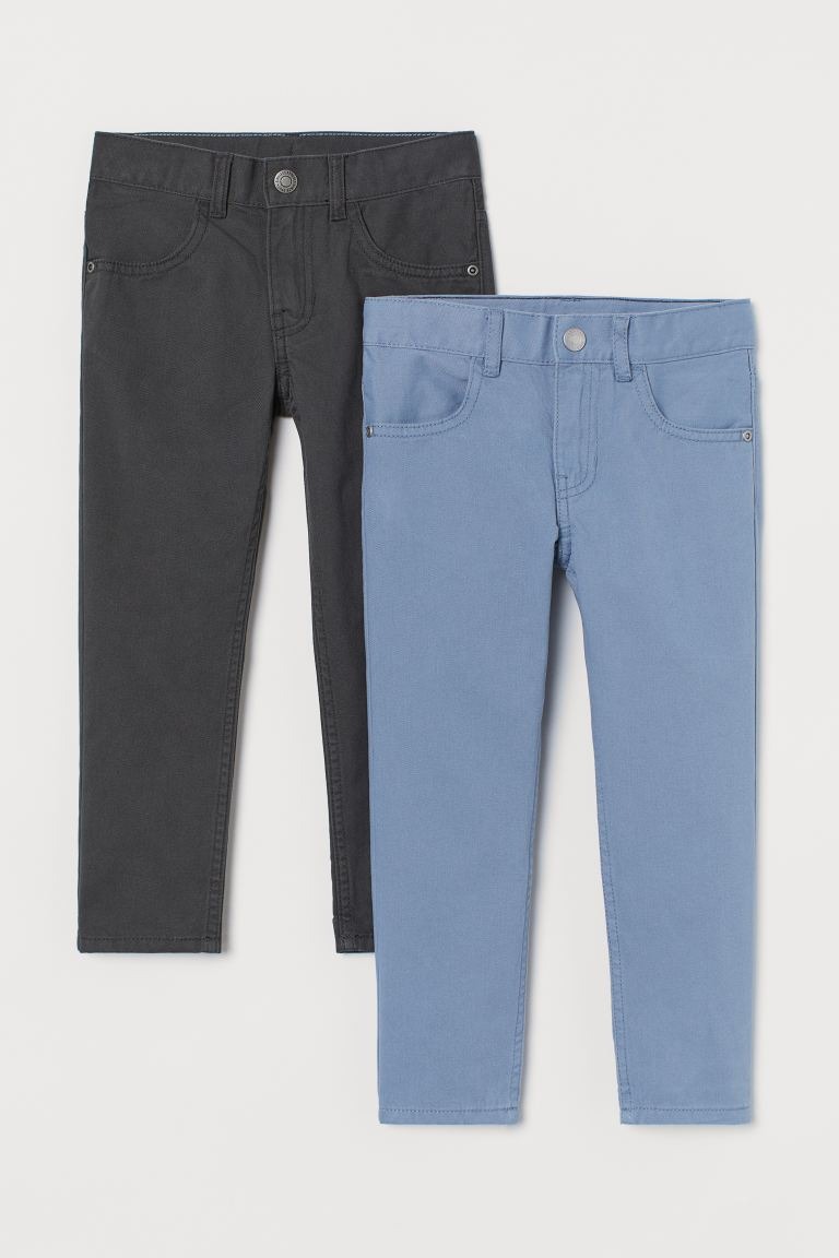 Image of 2-pack Slim Fit Twill Pants
