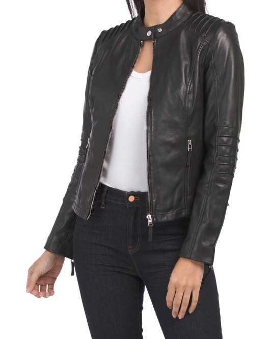 Image of Leni Leather Jacket
