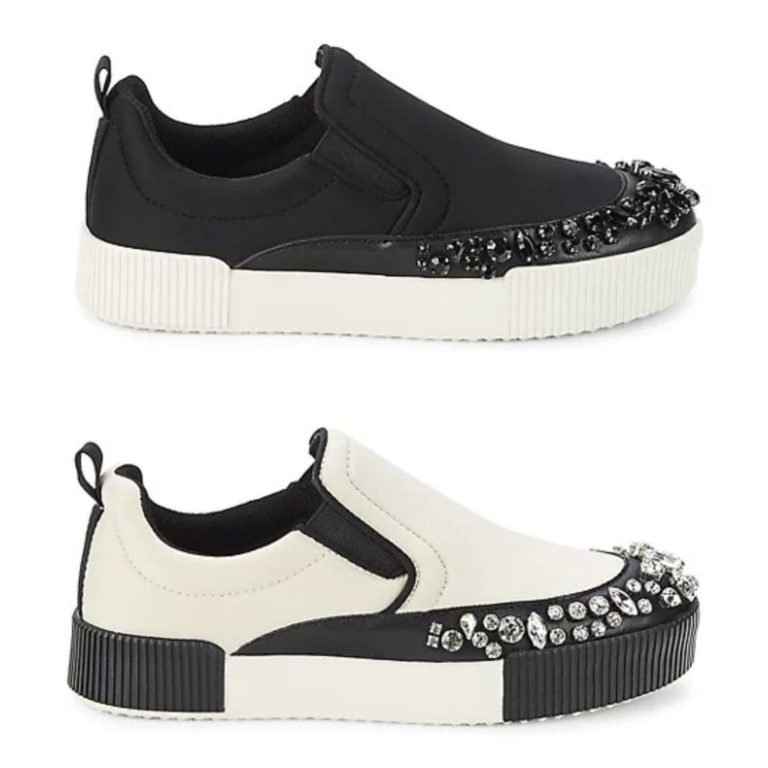 Image of Ellison Graphic Leather Sneakers