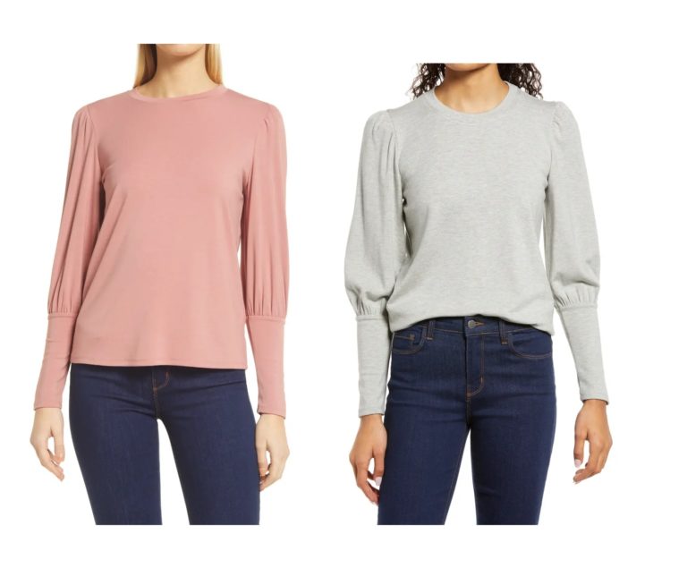 Image of Juliet Sleeve Knit Top