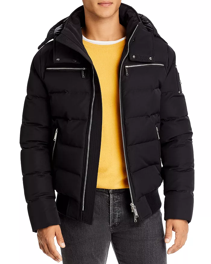 Image of Quilted Bomber Jacket
