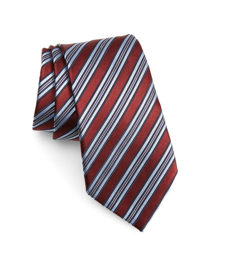 Image of Stripe Silk Tie