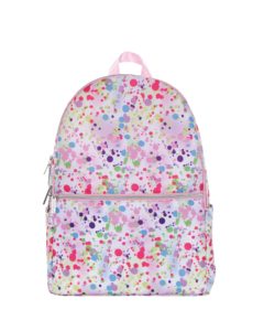 Girl's Confetti-Print Backpack