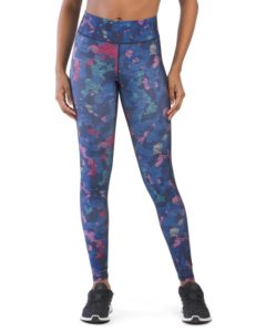 Printed High Waisted Ankle Leggings