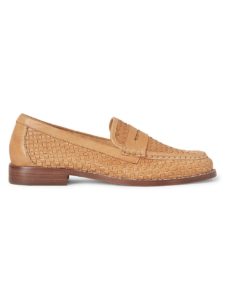 Keaton Woven Leather Loafers