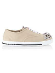 Jewelled Canvas Sneakers