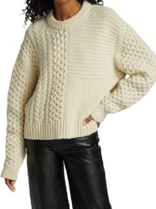 Patchwork Knit Sweaterp
