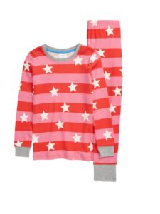 Kids' Glow in the Dark Fitted Two-Piece Pajamas