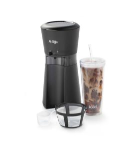 Mr. Coffee Iced Coffee Maker with 22oz Reusable Tumbler and Coffee Filter