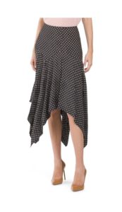 Asymmetrical Midi Skirt