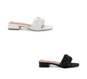 Heppa Block-Heel Braided Sandals