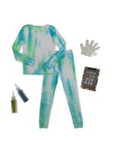 DIY Tie Dye Fitted Two-Piece Pajamas Kit size 6-10