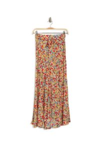 Floral Printed Maxi Skirt
