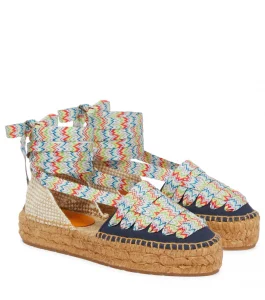 Zig-zag espadrilles