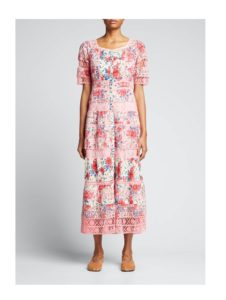 Carmie Victorian Floral Maxi Dress